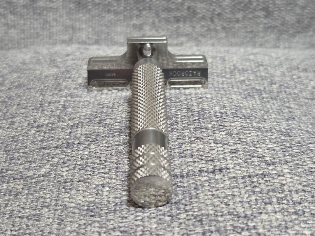 [美品] RazoRock \"Standard\" HAWK V3 両刃カミソリ