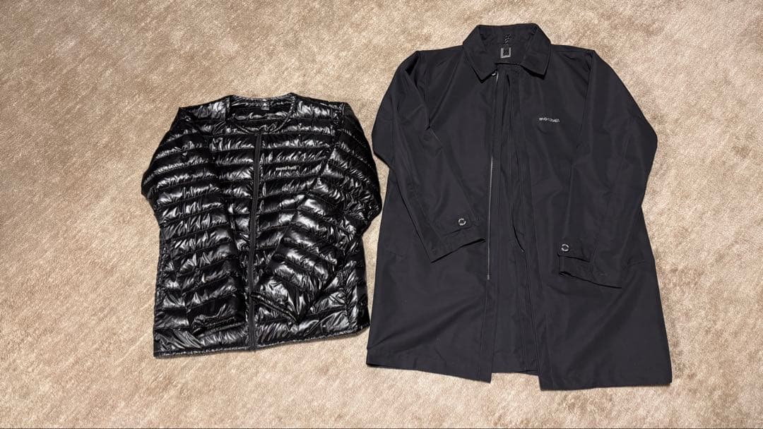 mont-bell ダウンライナーコート　Mサイズ　黒