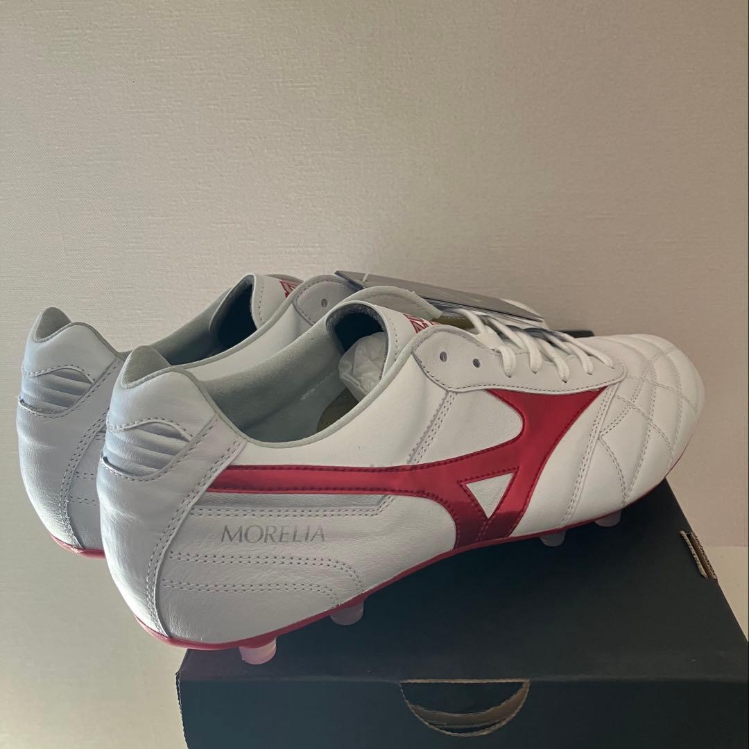 MIZUNO モレリア 2 JAPAN AG 26.5cm ホワイト/レッド