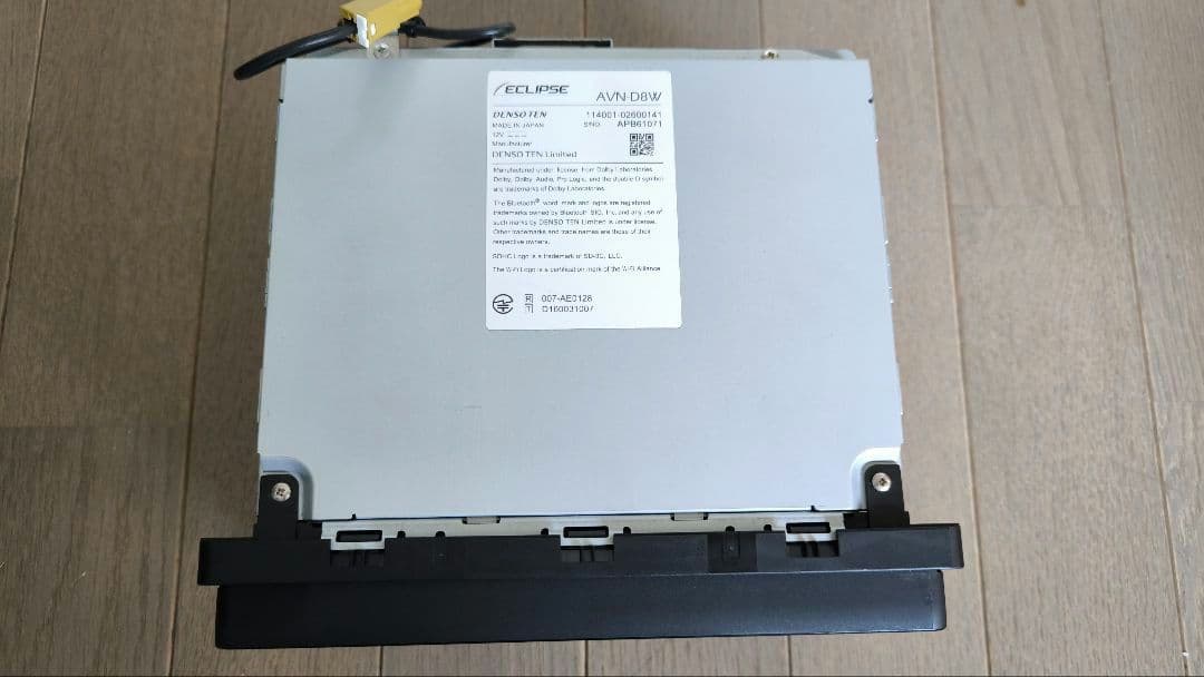 ECLIPSE イクリプス 地デジ カーナビ AVN-D8W DVDドラレコ内蔵