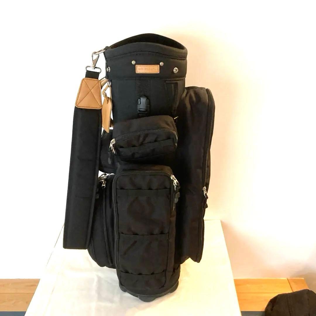 GDOオリジナル　ゴルフバッグ　キャディバッグ　黒