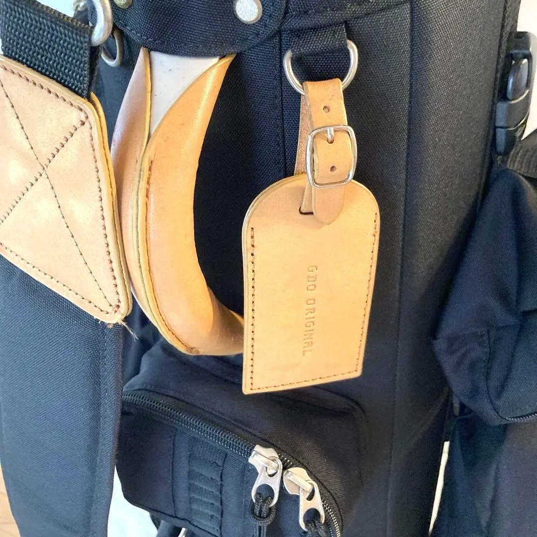 GDOオリジナル　ゴルフバッグ　キャディバッグ　黒