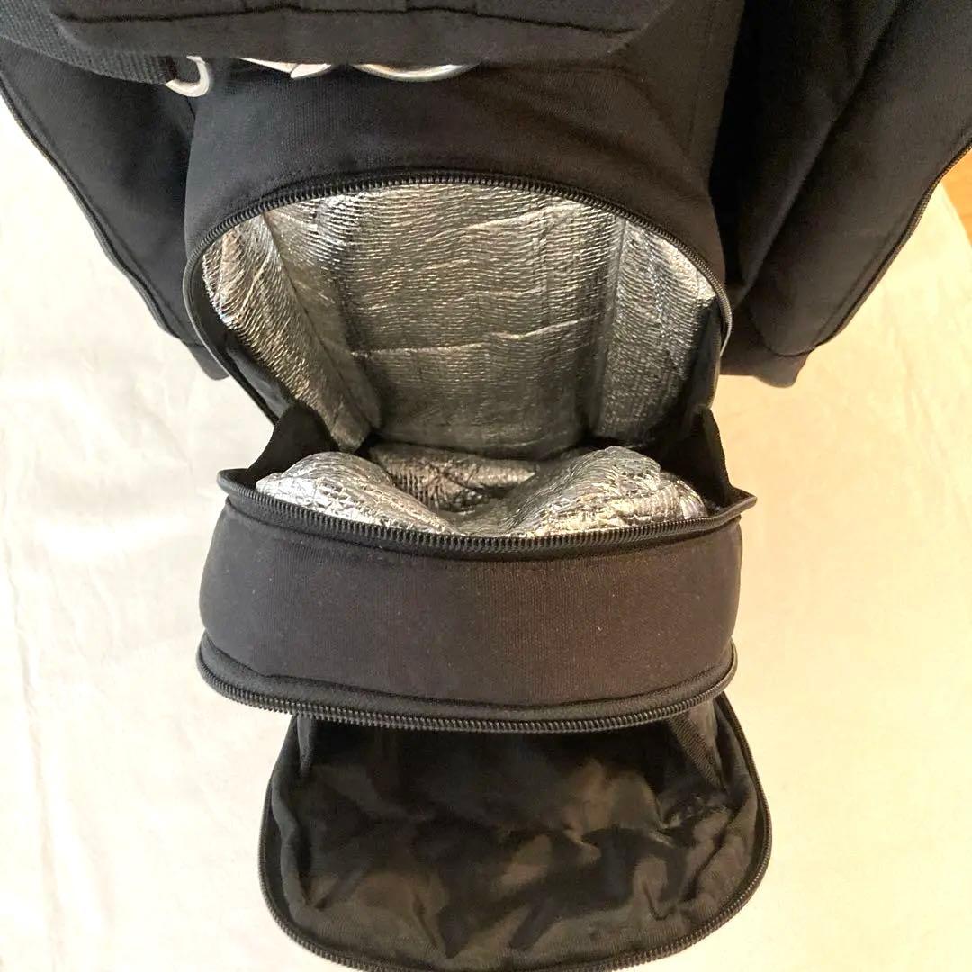 GDOオリジナル　ゴルフバッグ　キャディバッグ　黒