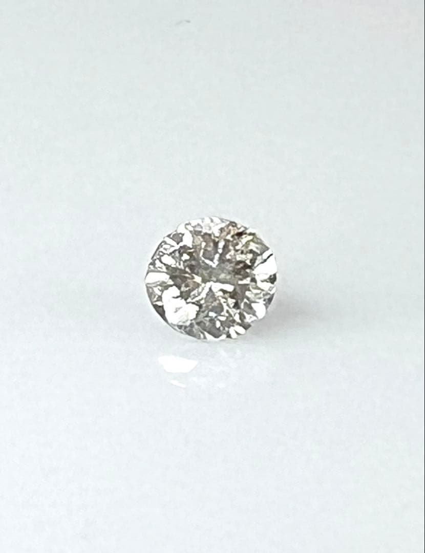 aima PT0.3ct 天然ダイヤフクリン片耳ピアス