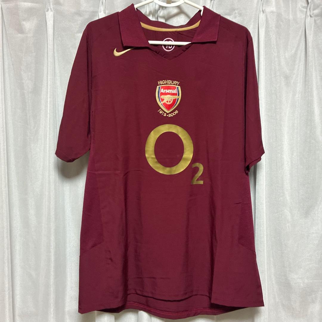 アーセナル 2005-2006 ホームジャージ アンリ 14