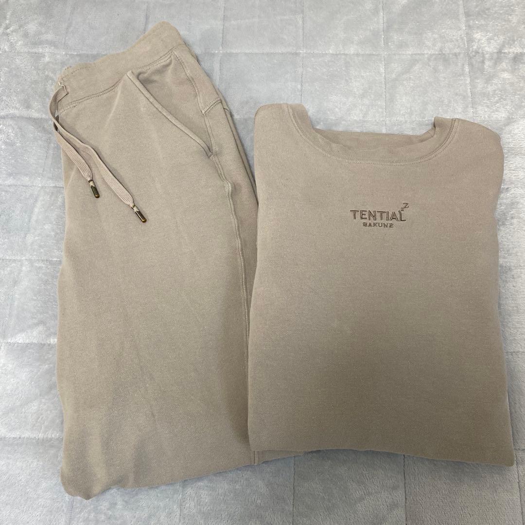 TENTIAL BAKUNE Ladiesスウェット上下セット M ブラウン - メルカリ