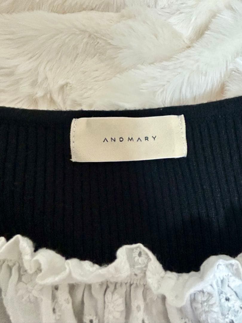 ワンピース andmary Poppy lace mini dress