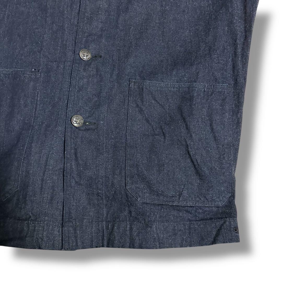 希少 バズリクソンズ USN ショールカラー デニム カバーオール