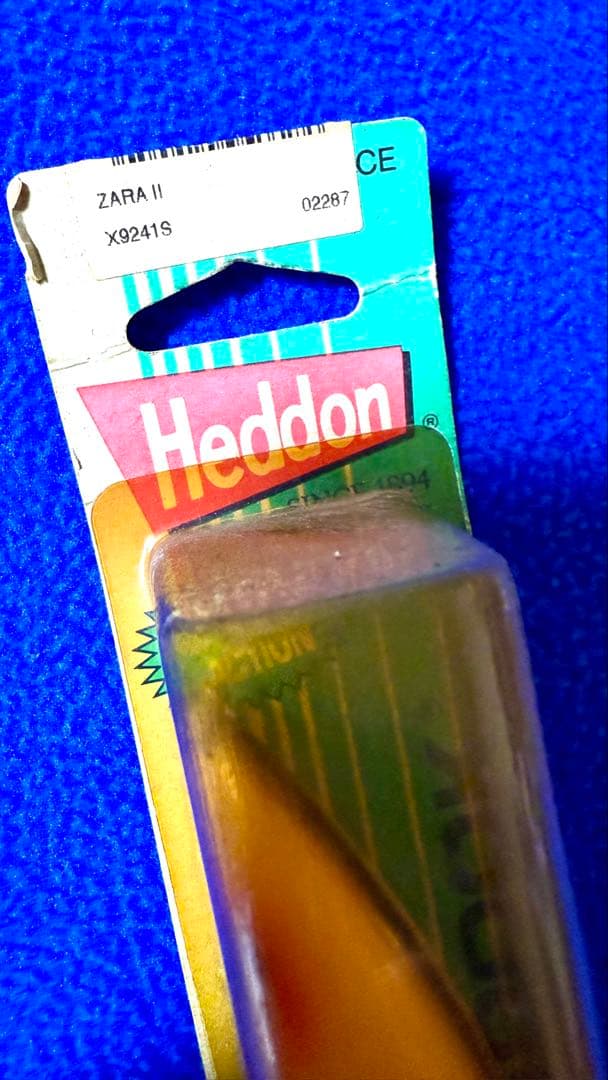 【新品】オールドルアー ヘドン Heddon ZaraⅡ ザラ2 4セット