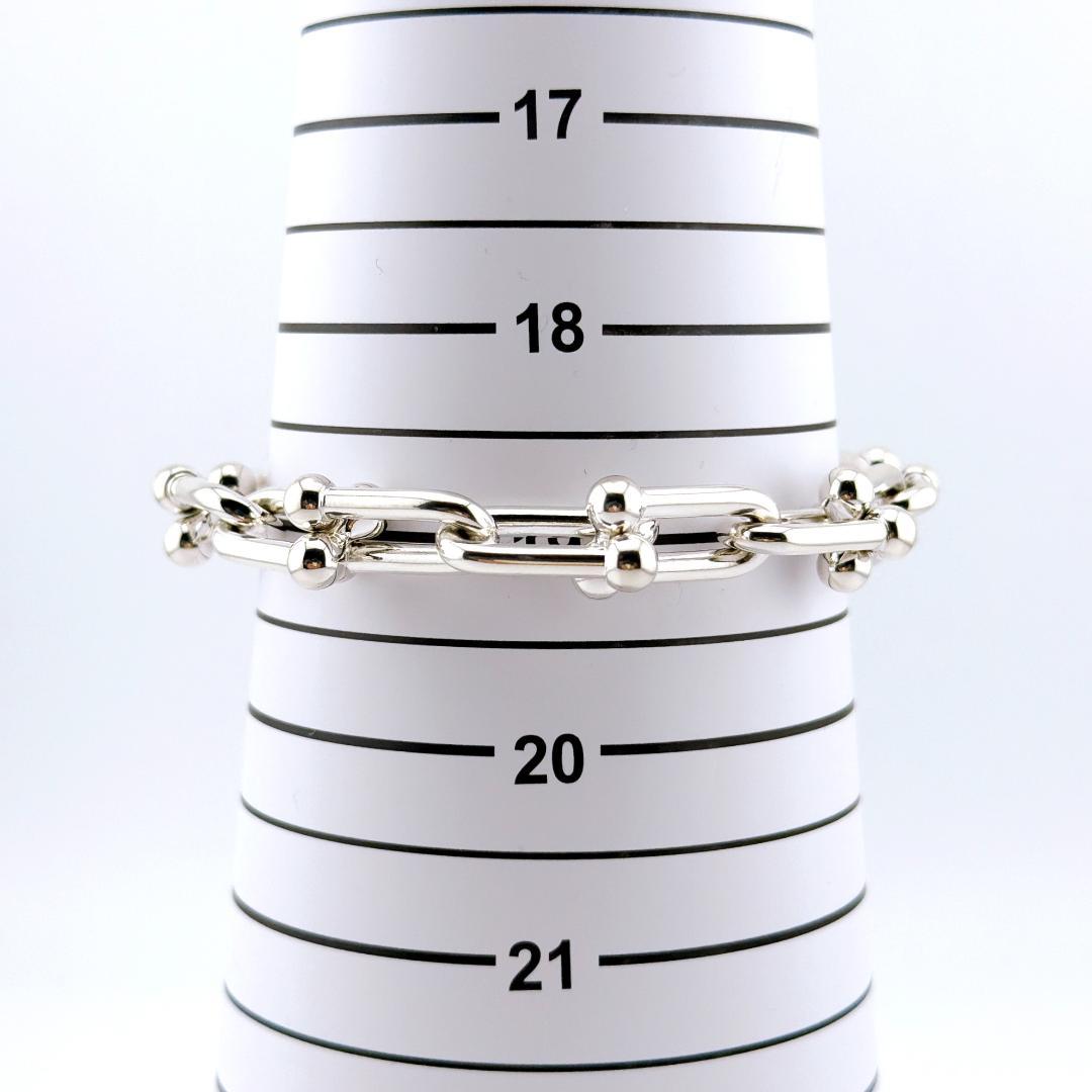 ティファニー ハードウェア ラージリンク 16コマ ブレスレット 2コマ