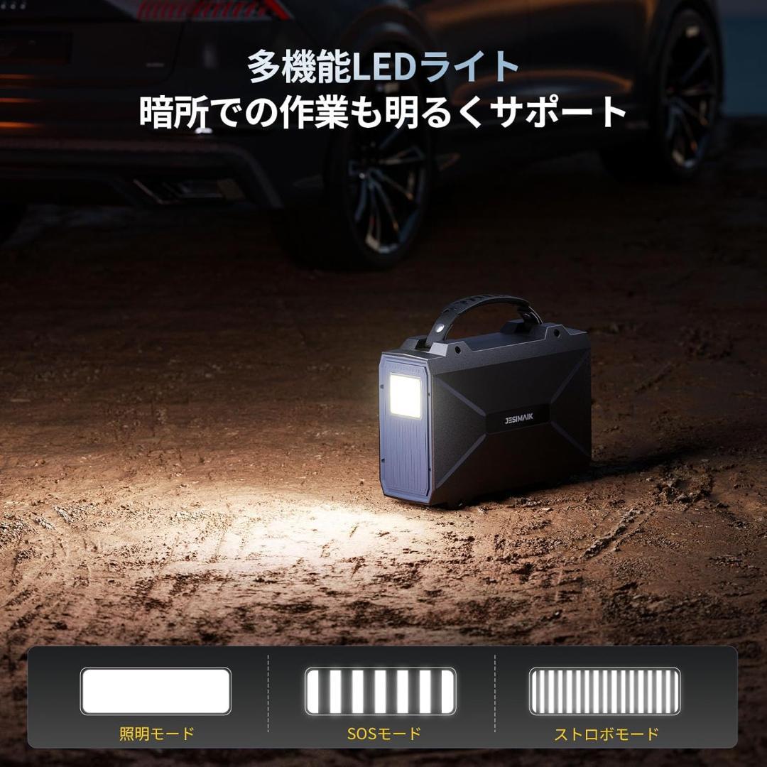 【新品】JESIMAIK ジャンプスターター 12V24V車全般対応 大容量