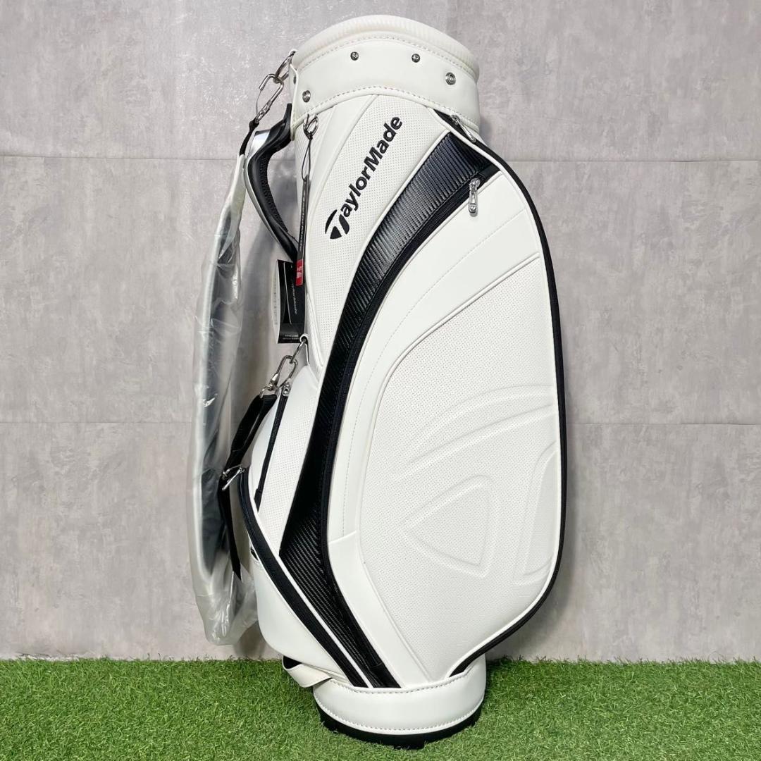 【新品】テーラーメイド スポーツモダン キャディバッグ ゴルフバッグ ホワイト