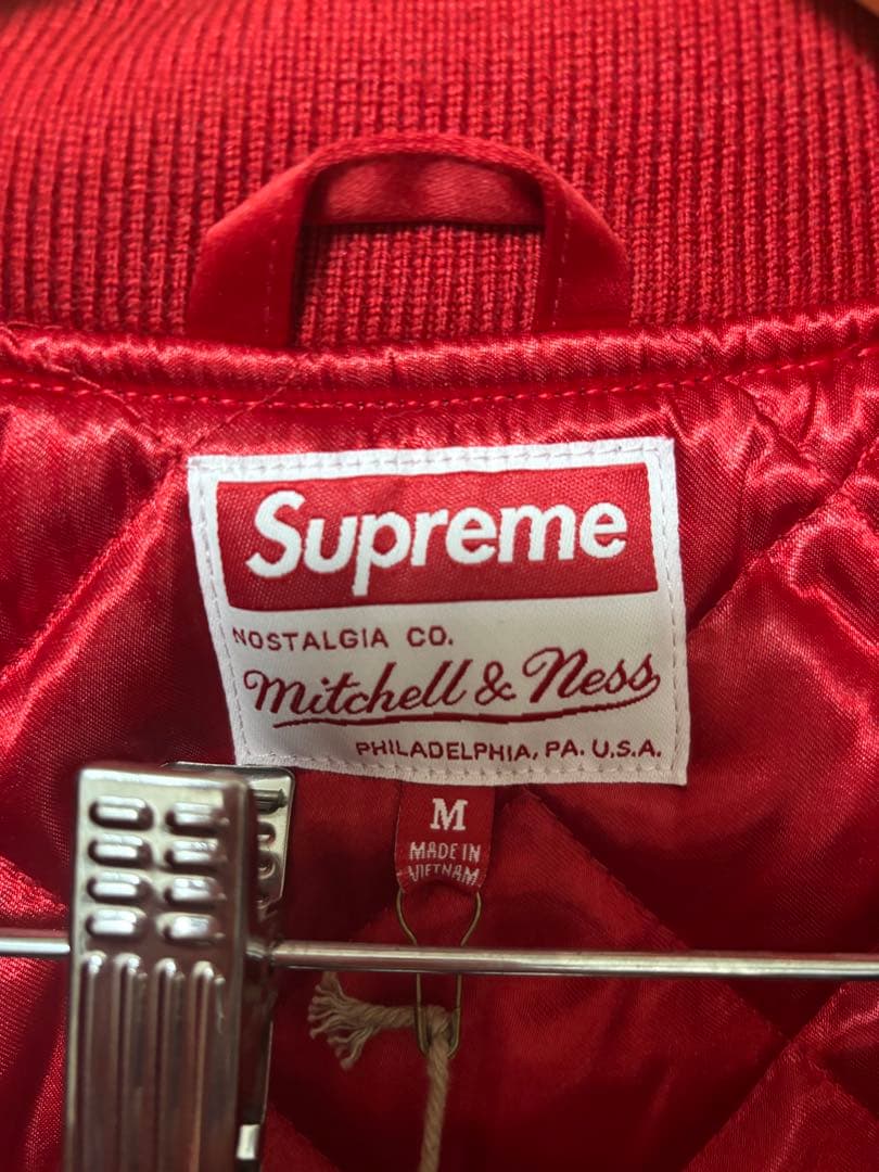 ジャケット・アウター Supreme Mitchell Ness Varsity Jacket
