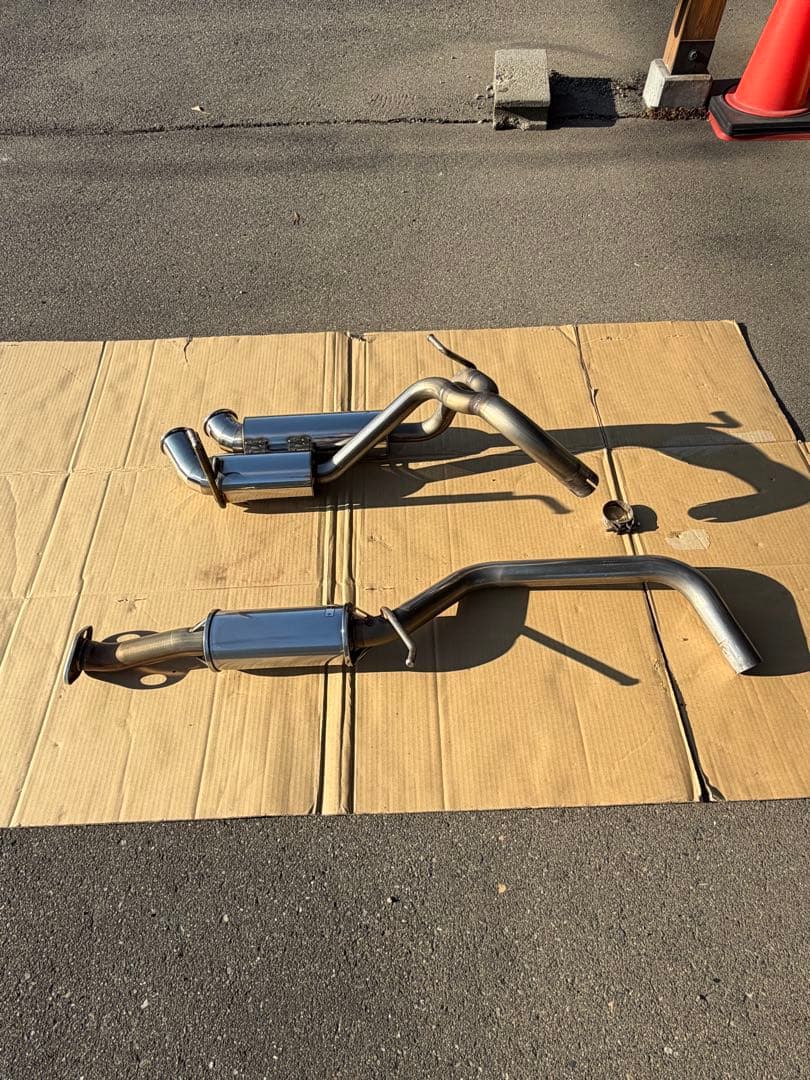 JB64ジムニー用5ZIGENマフラー