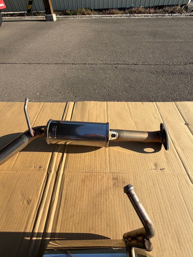 JB64ジムニー用5ZIGENマフラー