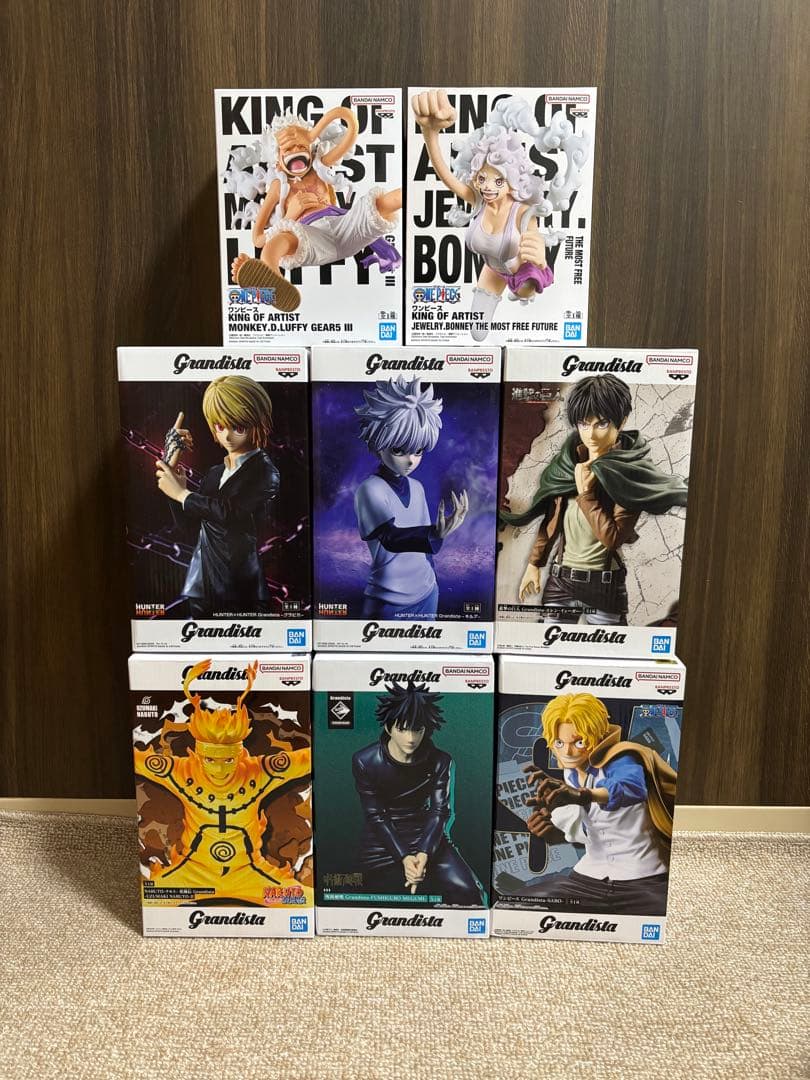 Grandistaフィギュア 8体セット - メルカリ