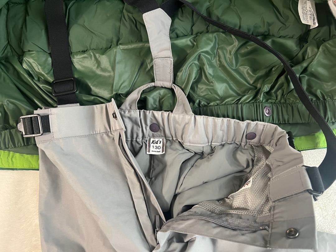 モンベル　mont-bell キッズスキーウェア上下セット　130cm