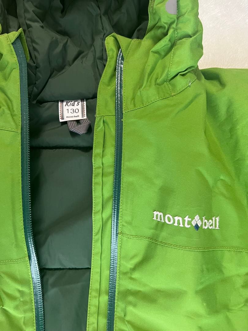 モンベル　mont-bell キッズスキーウェア上下セット　130cm