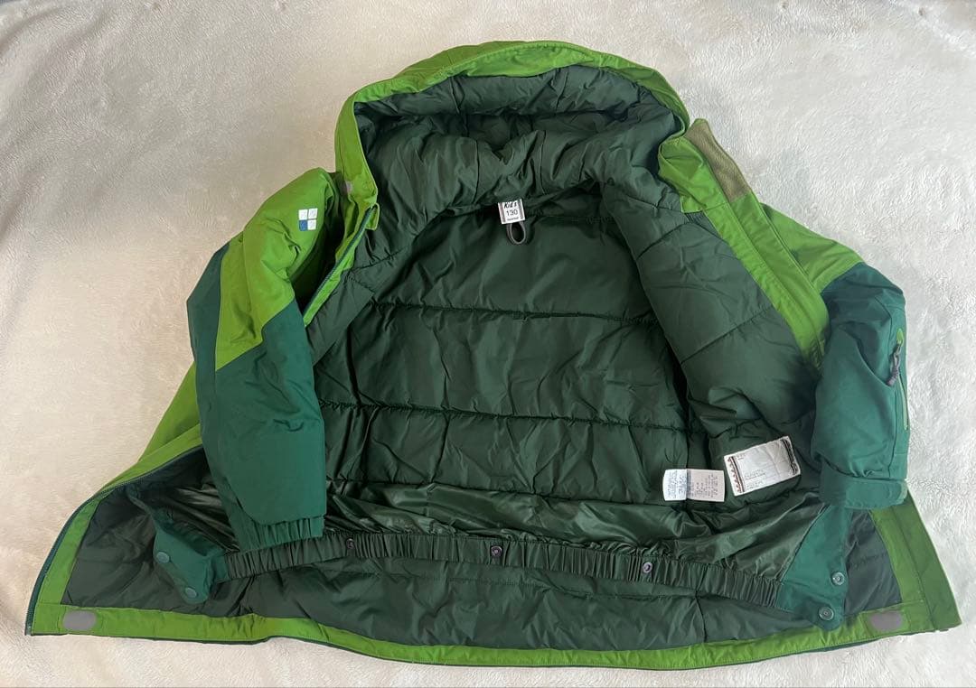 モンベル　mont-bell キッズスキーウェア上下セット　130cm