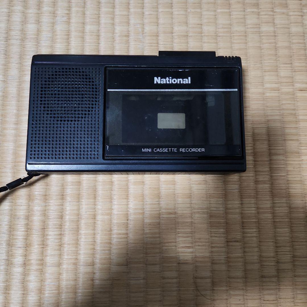 National RQ-339 ミニカセットレコーダー ジャンク - メルカリ