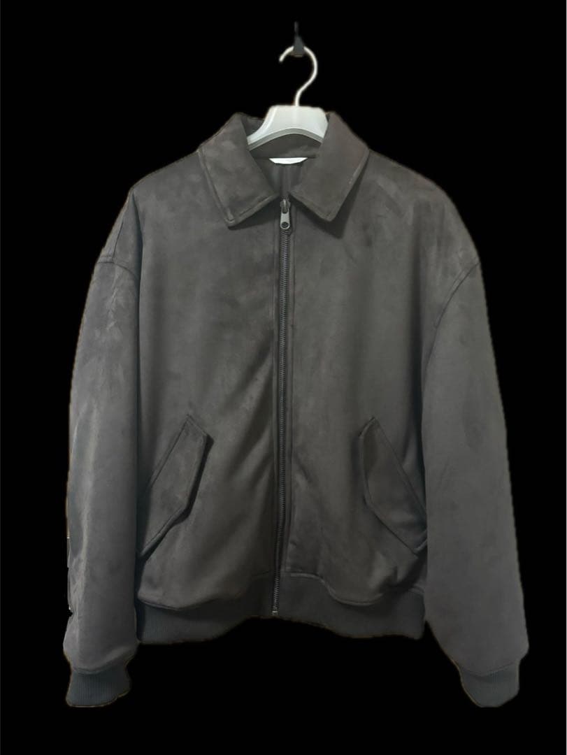 ZARA フェイクスエード キルティングジャケット - メルカリ