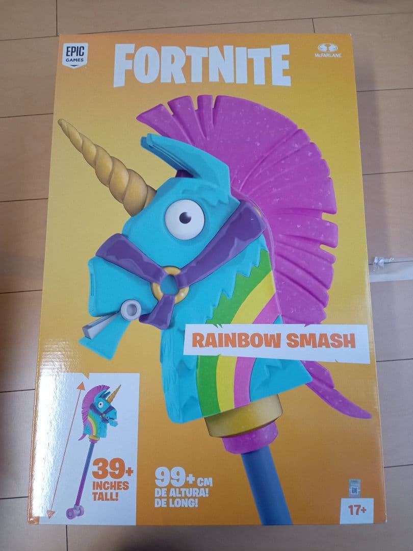 FORTNITE RAINBOW SMASH フィギュア Amazon.com: McFarlane Toys Fortnite Rainbow Smash Premium Pickaxe