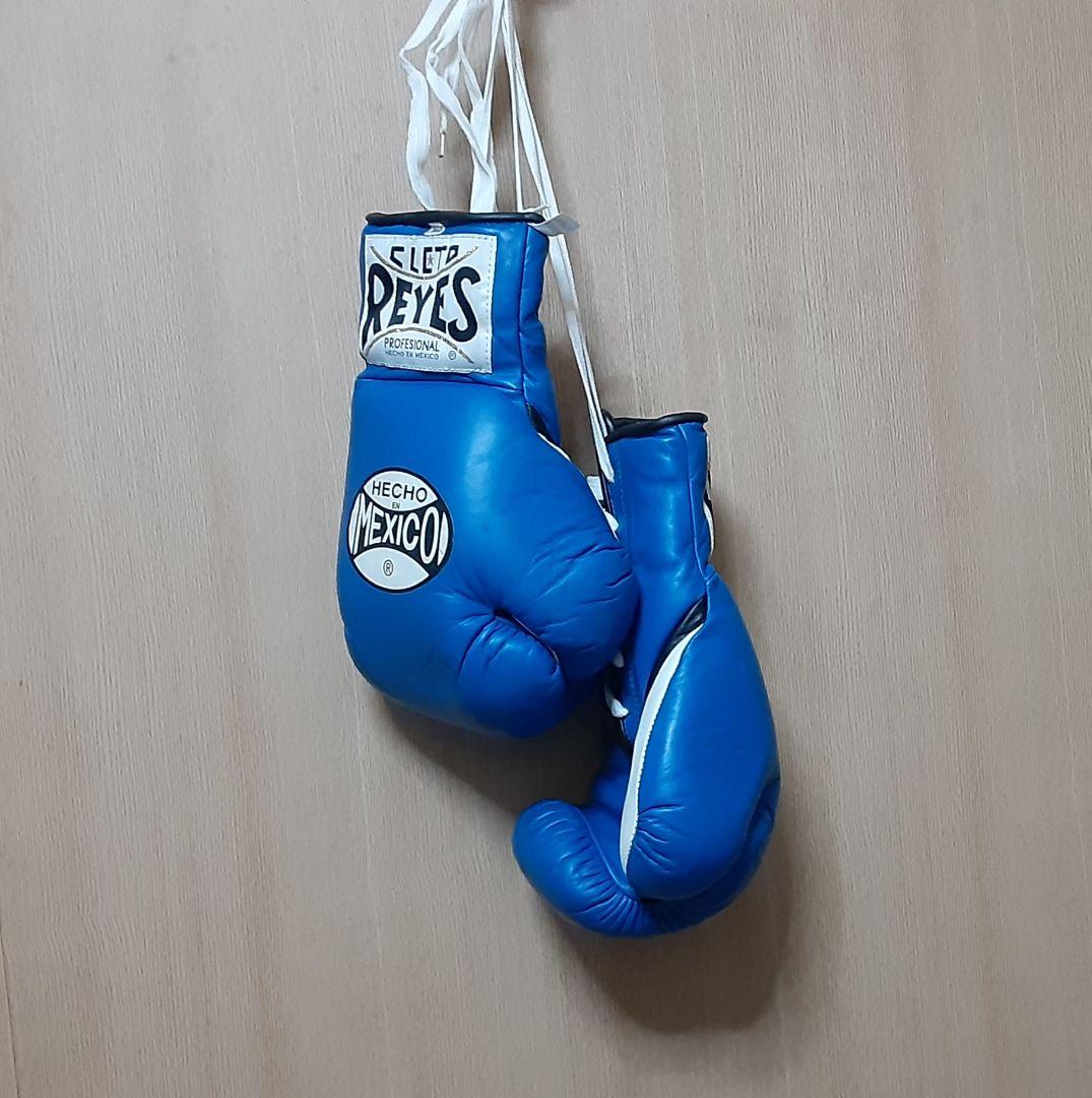 希少！ Cleto Reyes ボクシンググローブ 8オンス 青 レイジェス - メルカリ
