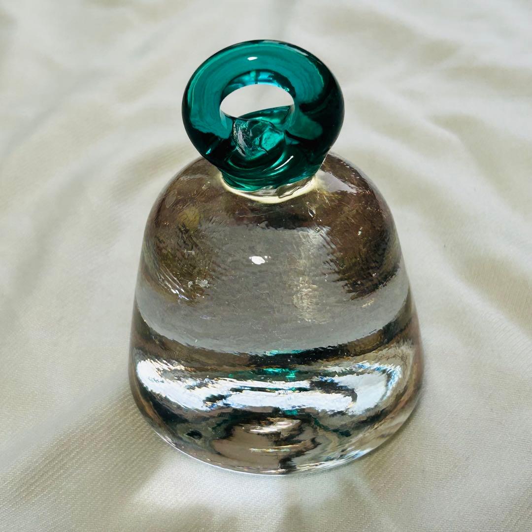 ガラス製　漬け物容器　浅漬鉢　作家物