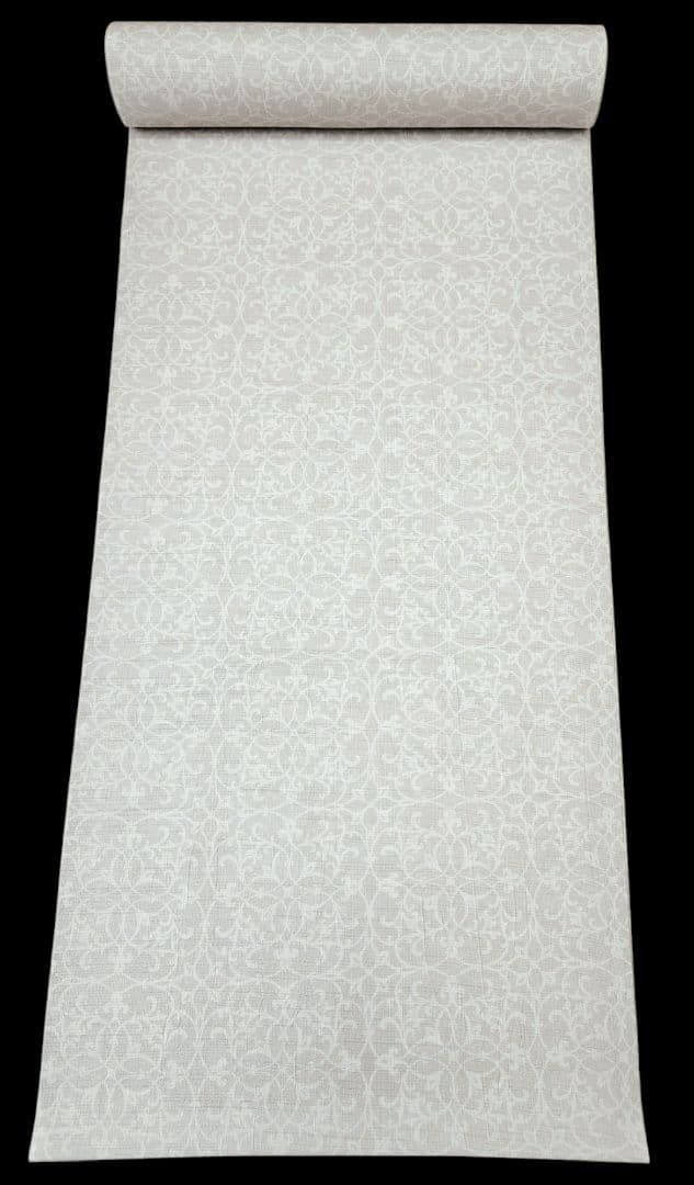 新品JAPANMODE 浴衣反物　東レセオαポリ　蔦サンドベージュ　日本製