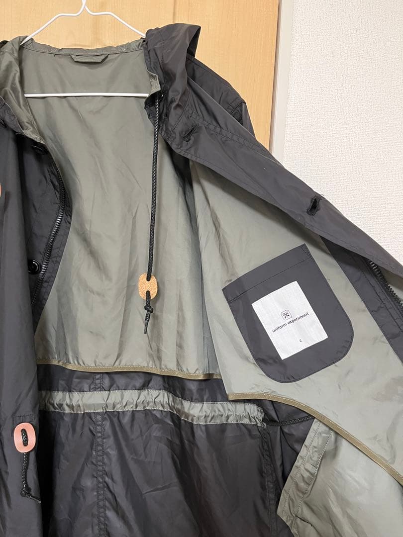 ジャケット・アウター uniform experiment HOODED MILITARY COAT