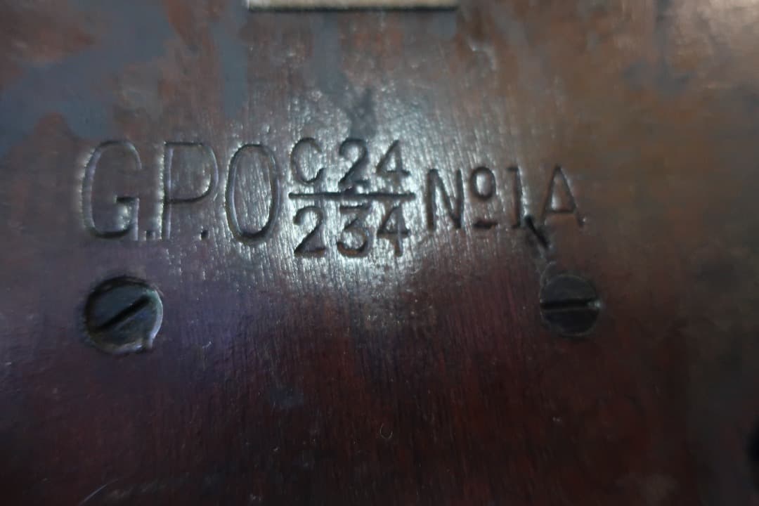 アンティーク電話 木製 ベル付き レトロ