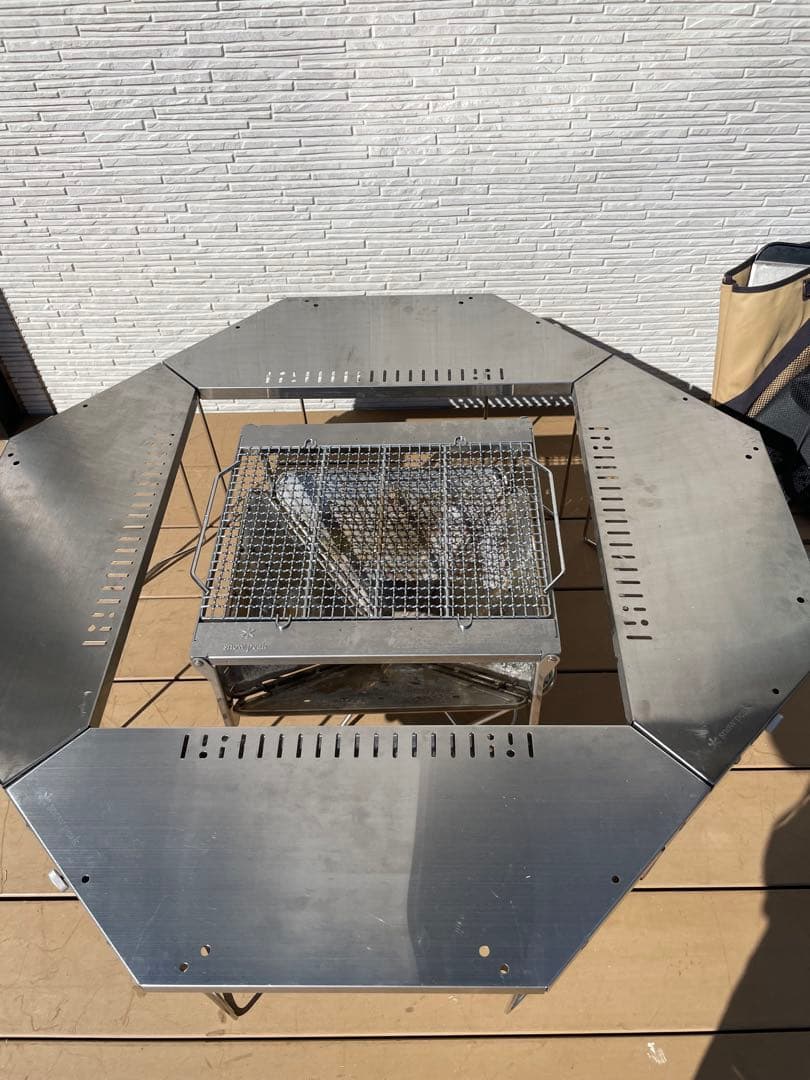 「フルセット」スノーピーク焚き火台L +ジカロテーブル+α