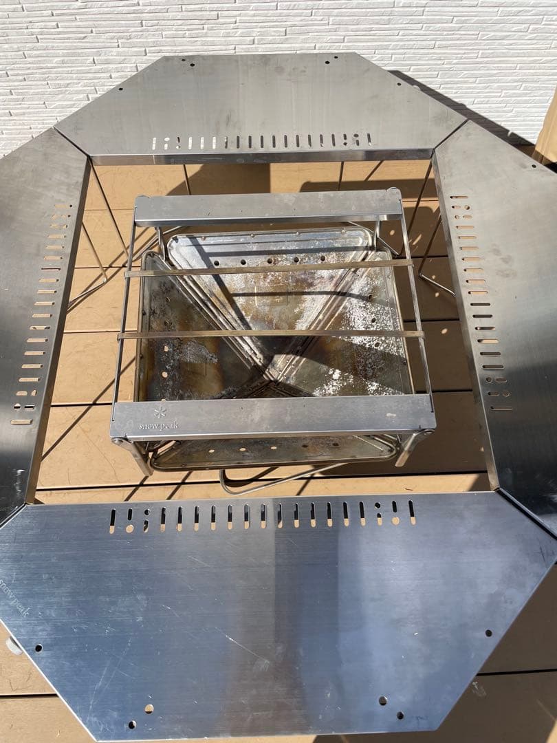 「フルセット」スノーピーク焚き火台L +ジカロテーブル+α