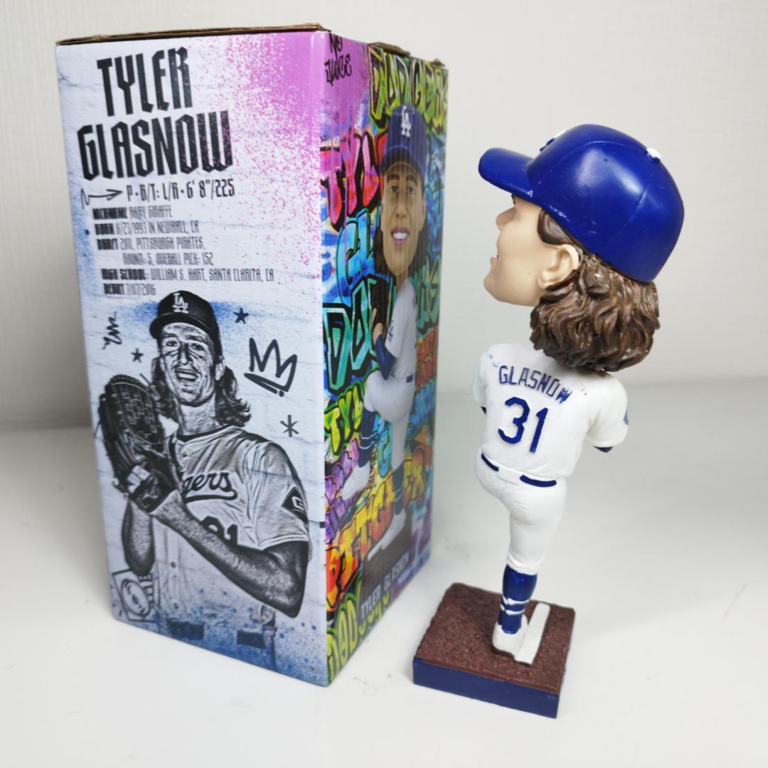 タイラー グラスノー ボブルヘッド フィギュア ドジャース バブルヘッ I197