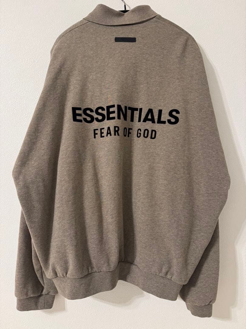 ESSENTIALS FEAR OF GOD ポロスウェット ベージュ