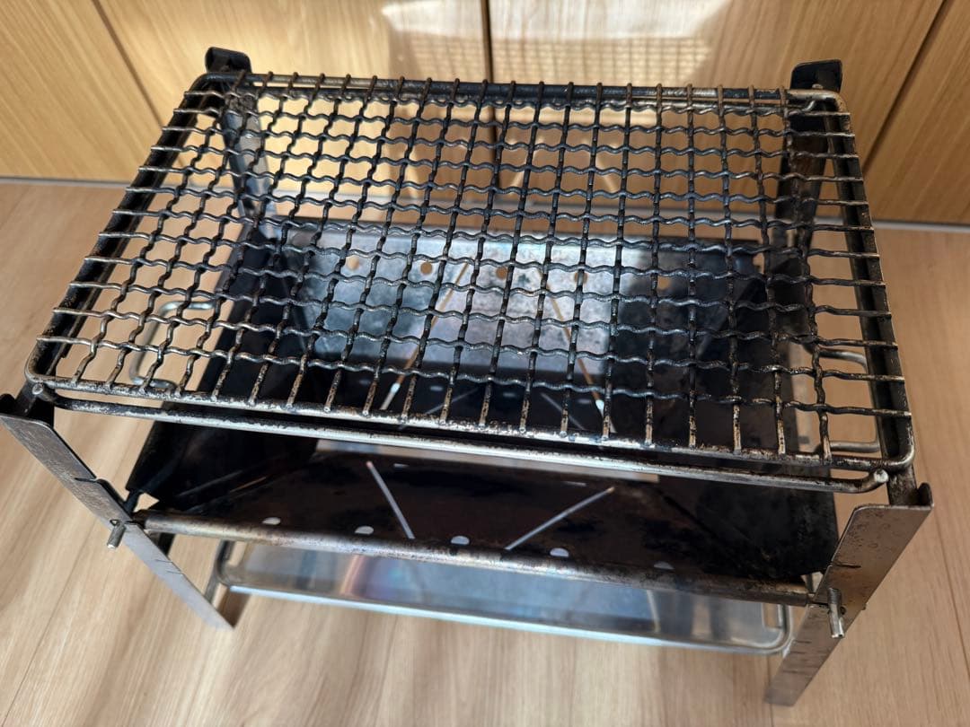 焚き火台SR ST-021と焼アミS-029HAのセット　 peak