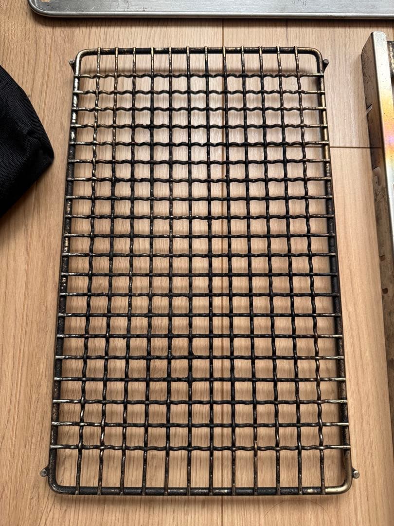 焚き火台SR ST-021と焼アミS-029HAのセット　 peak