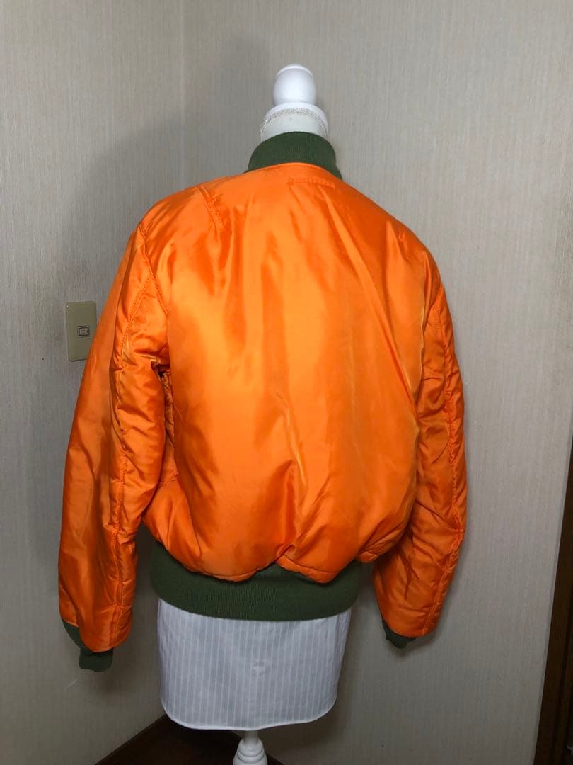 タ*ー様 ✨極美品✨ アルファインダストリーズ MA-1 フライトジャケット オ