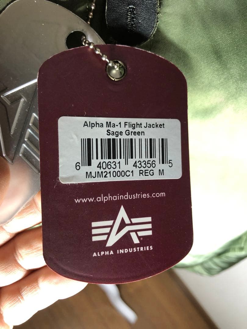 タ*ー様 ✨極美品✨ アルファインダストリーズ MA-1 フライトジャケット オ