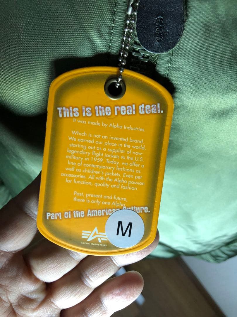 タ*ー様 ✨極美品✨ アルファインダストリーズ MA-1 フライトジャケット オ