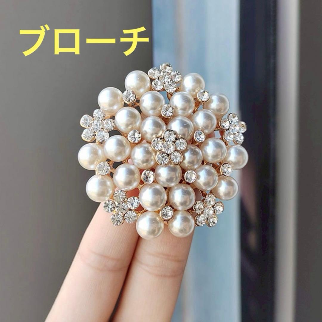 ブローチ 冠婚葬祭 パール スーツ レディース フォーマル 卒業式 入学