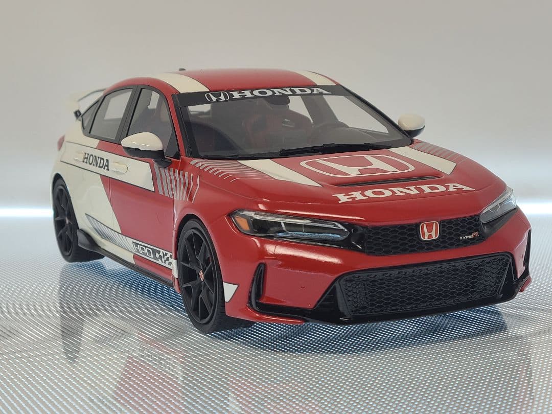 ミニカー 1/18 Honda Civic Type R 2023 #1 pace car