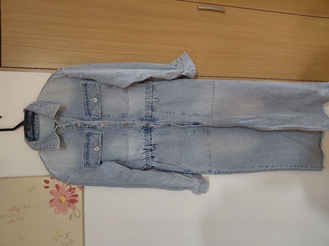 グレースコンチネンタル　デニムジャンプスーツ