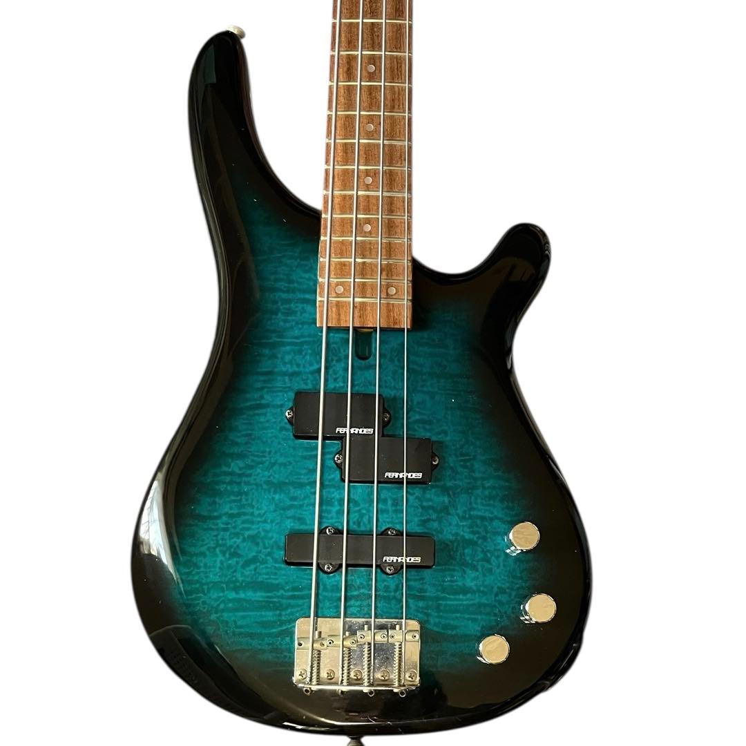 はな様 FERNANDES FRB-40 エレキベース ブルー グラデーション - メルカリ