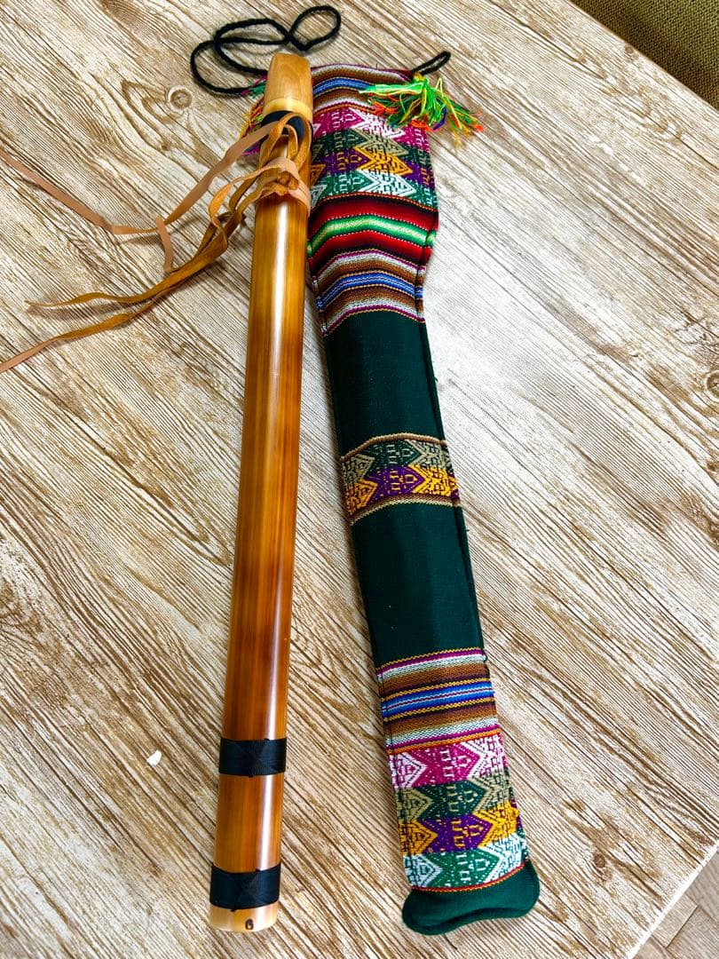 [美品]Ramos製、ネイティブアメリカンフルート　専用ケース付き