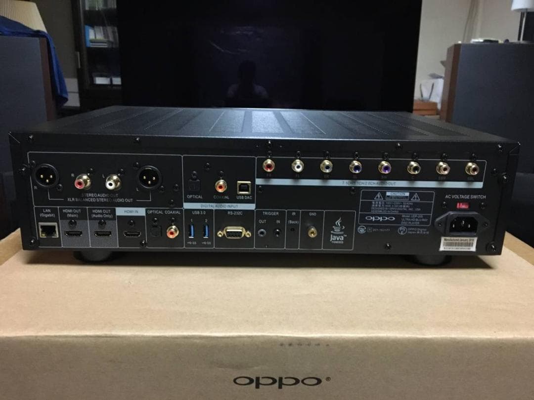 【未使用に近い・極美品希少】OPPO UDP-205 Ultra HD 4K対応