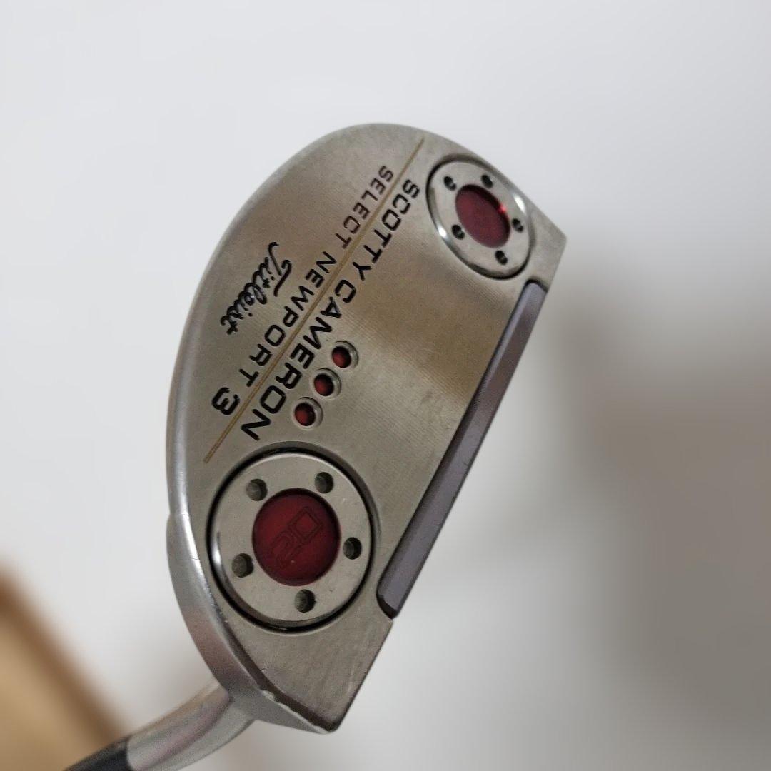 スタビリティシャフト装着！貴重なL字！SELECT NEWPORT 3 パター