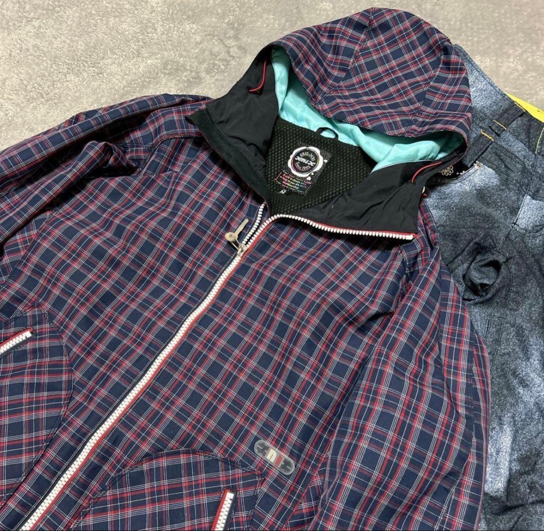 エクスニクスX-nixメンズスキースノーボードウェア上下セットアップ