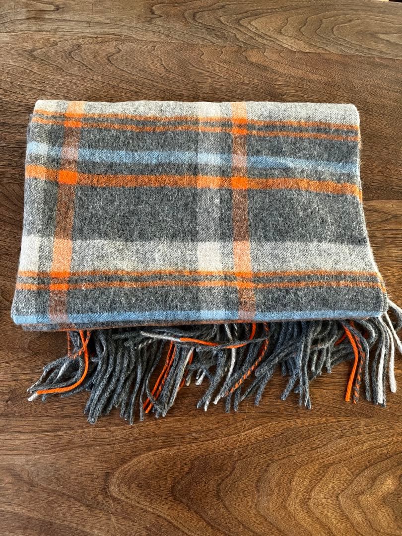 TWEEDMILL Kneerug ストール　オレンジ