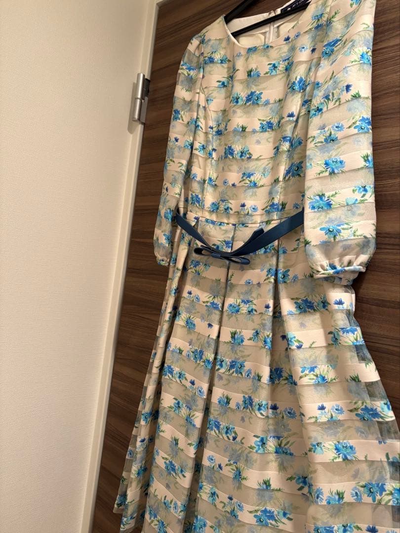 エムズグレイシー　七分袖ワンピース